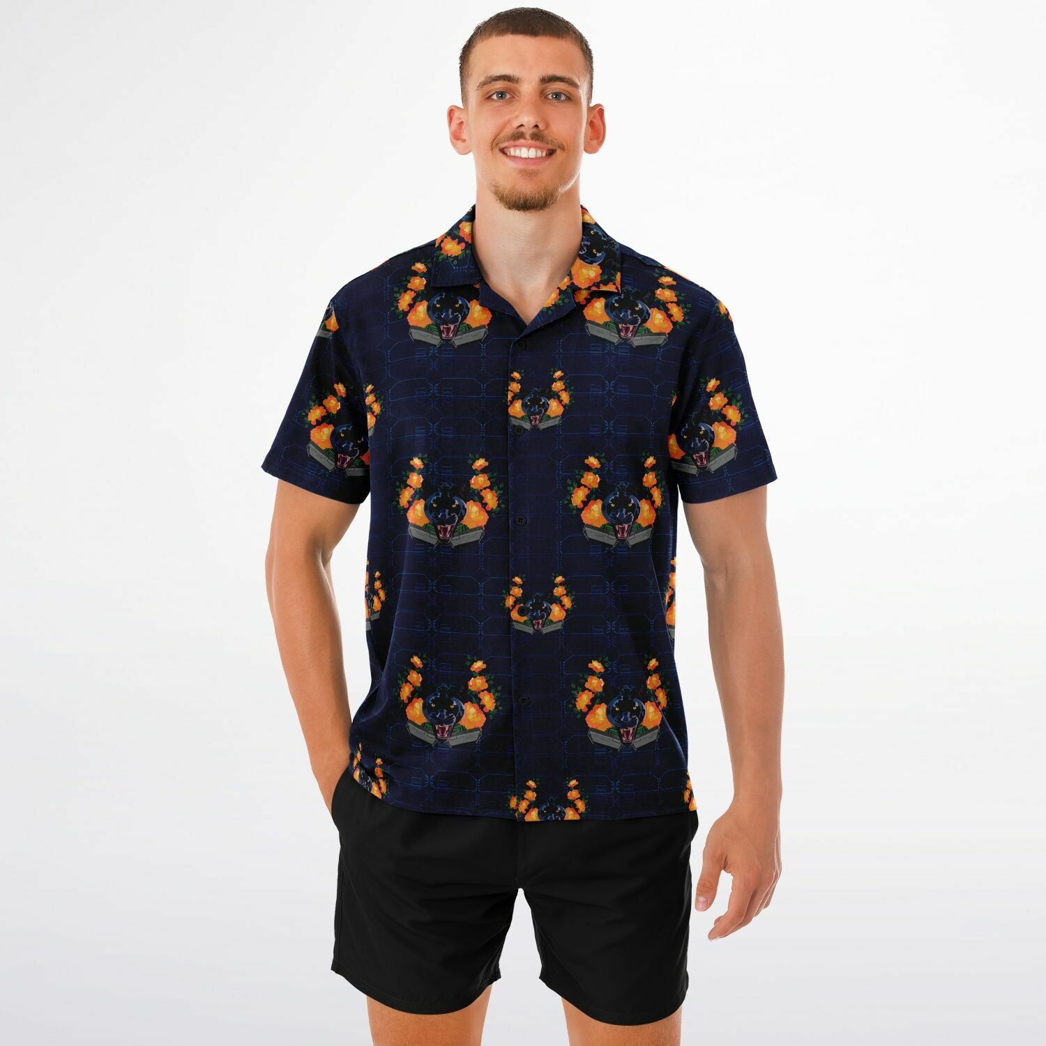 Quiet Impact Button Down - Jaguar Silencers x Midnight Havoc