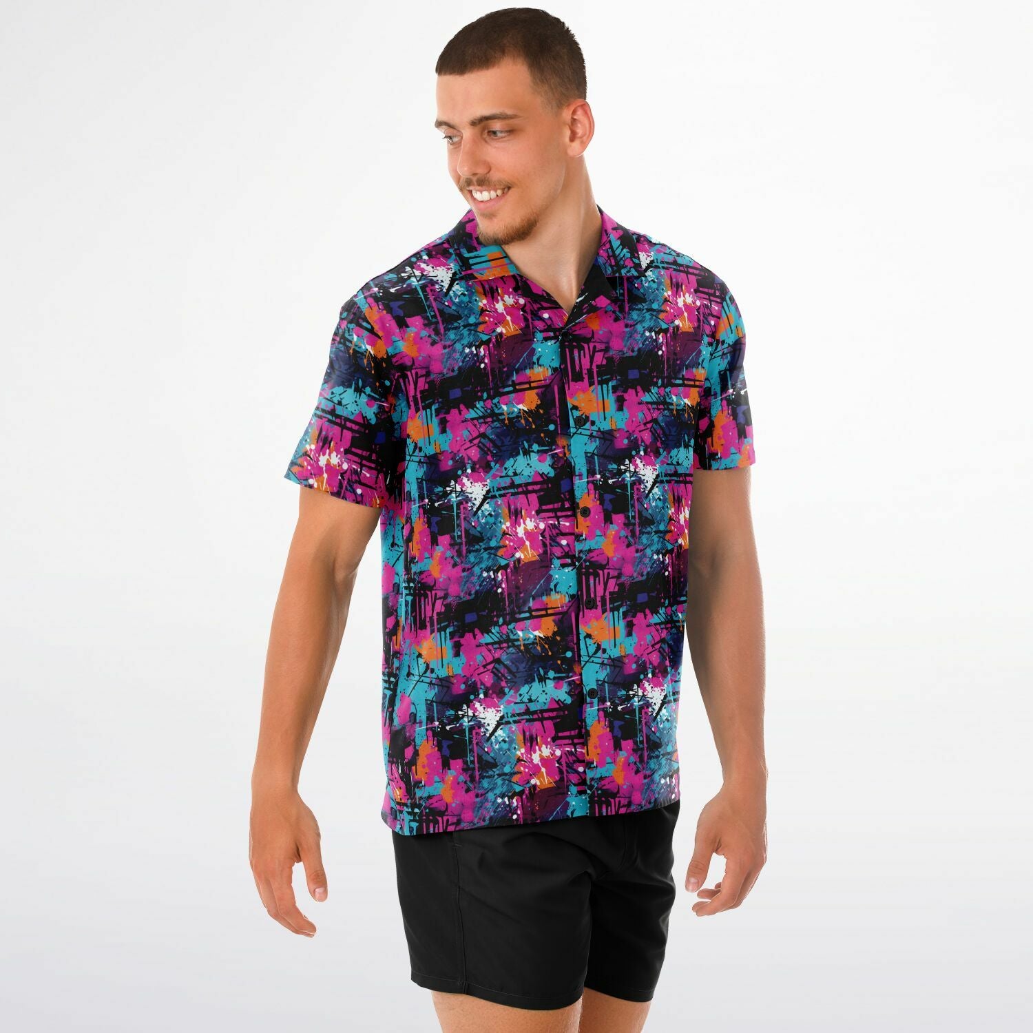 Test Fire Button Down