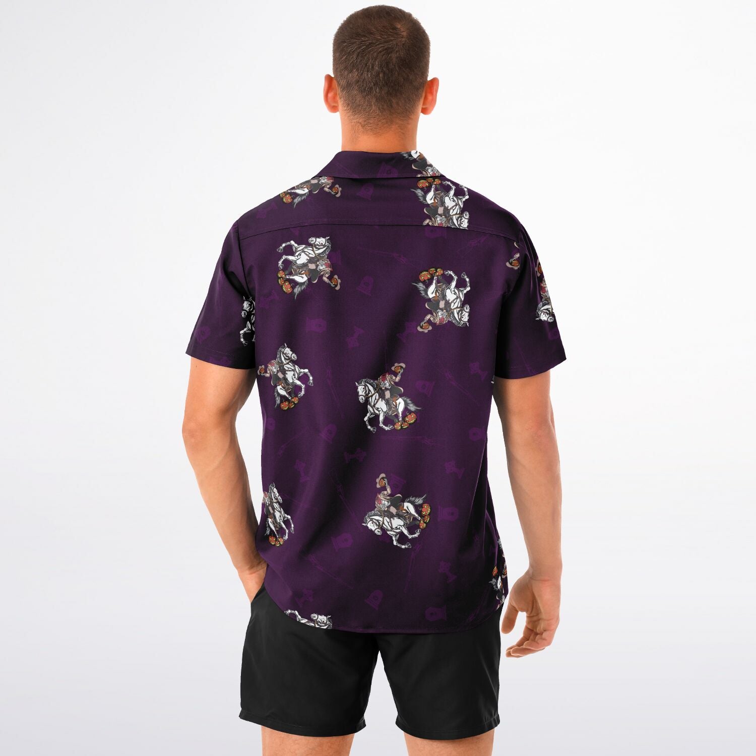Headless Horseman Button Down Halloween Edition