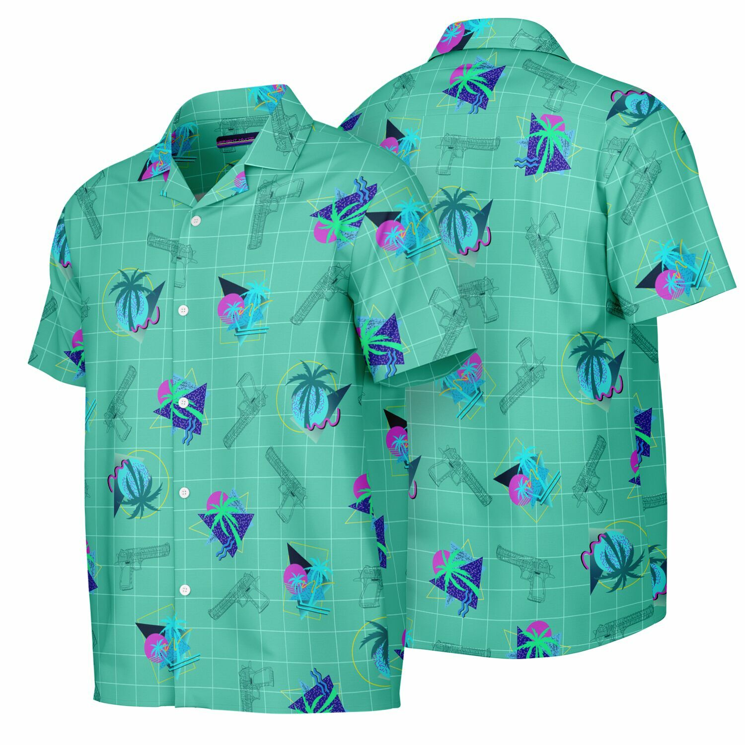 Vice Mayhem Button Down - 2A Ninja x Midnight Havoc Collaboration