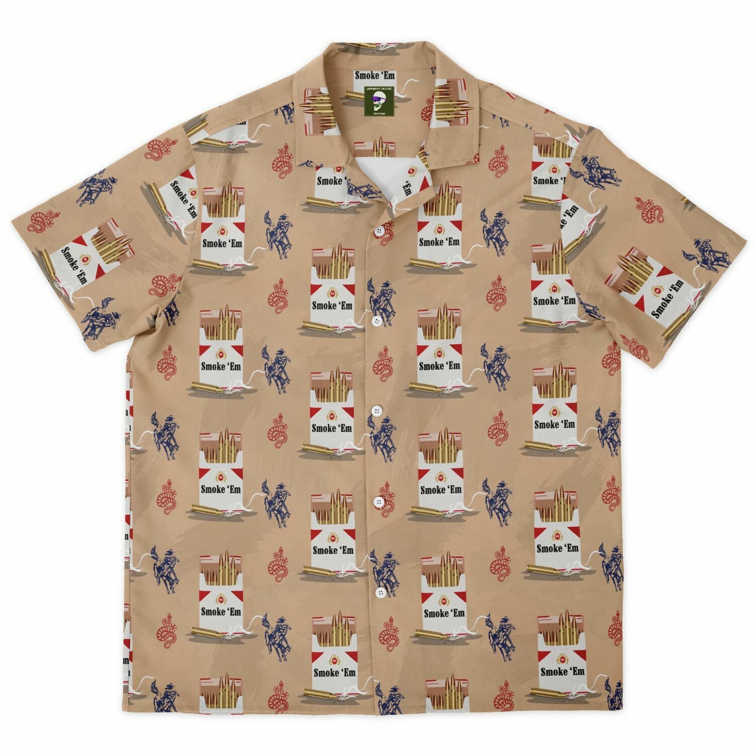 Smoke 'Em Button Down