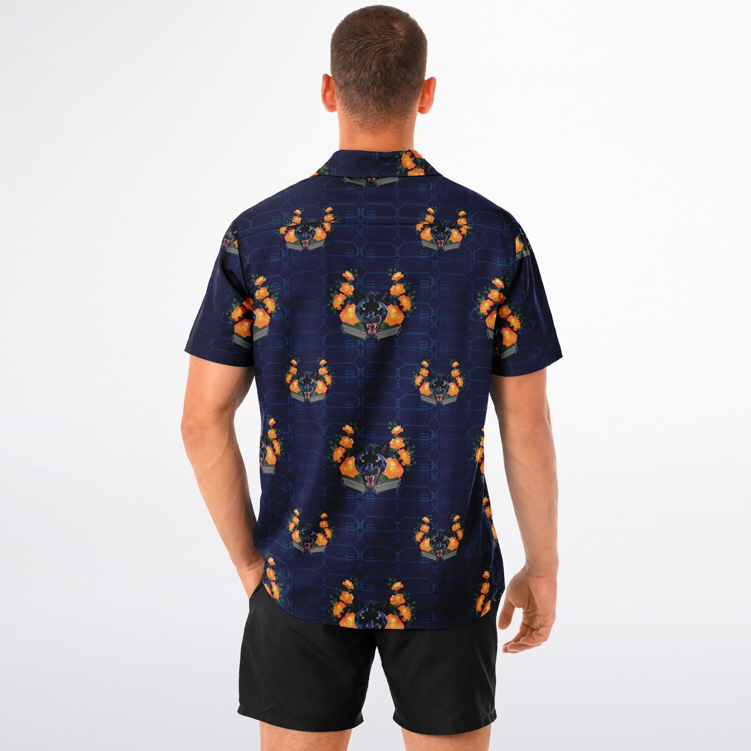 Quiet Impact Button Down - Jaguar Silencers x Midnight Havoc