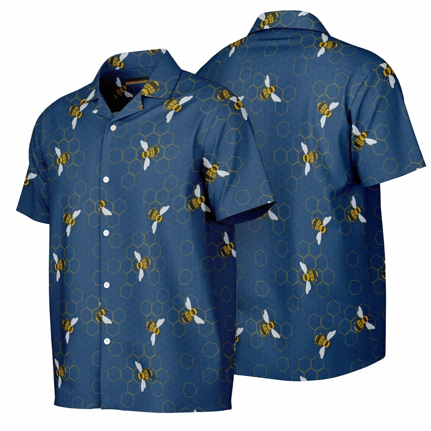 Bomber Bee Button Down